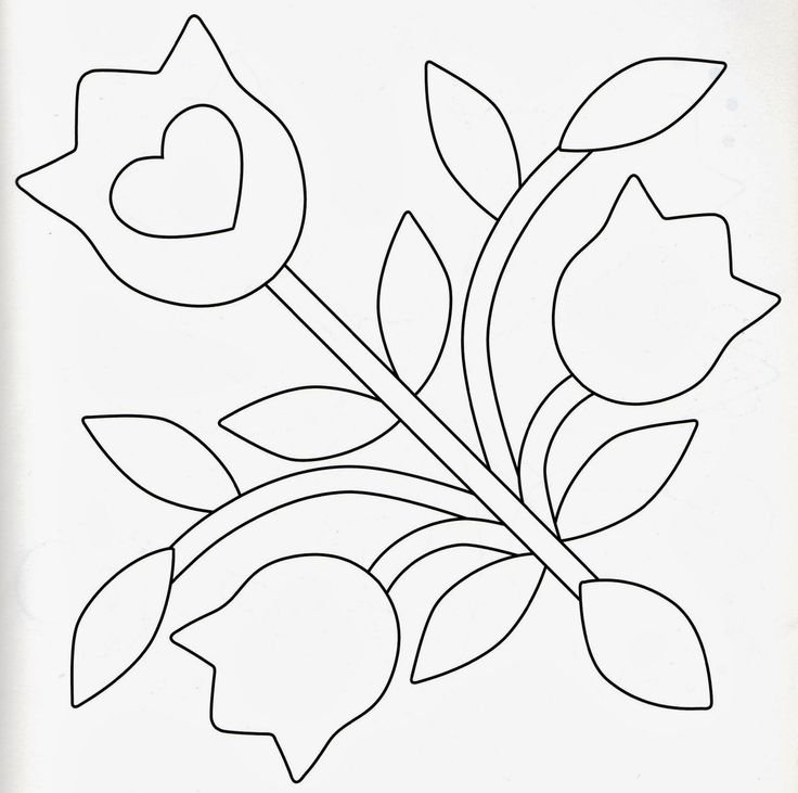 Аппликация шаблон