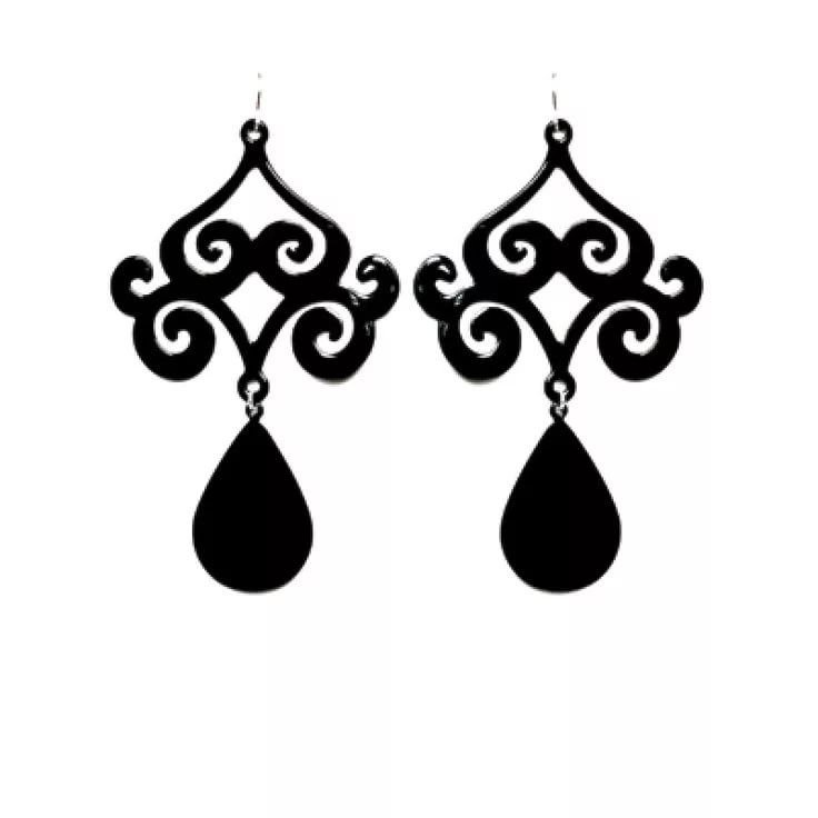 Серьги с орнаментом