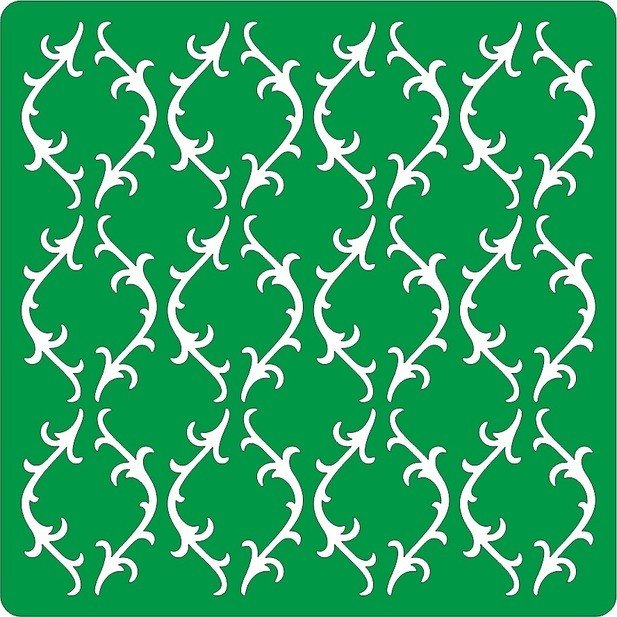 Трафарет на клеевой основе