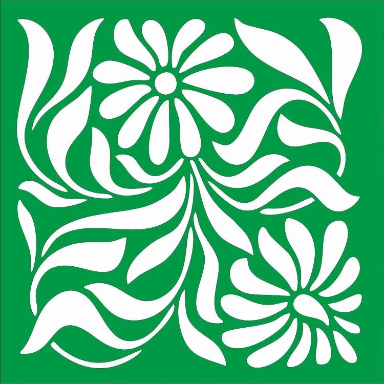 Трафареты на клеевой основе для декора