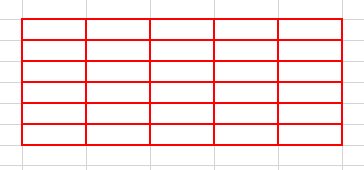 Таблица 2 столбца 5 строк