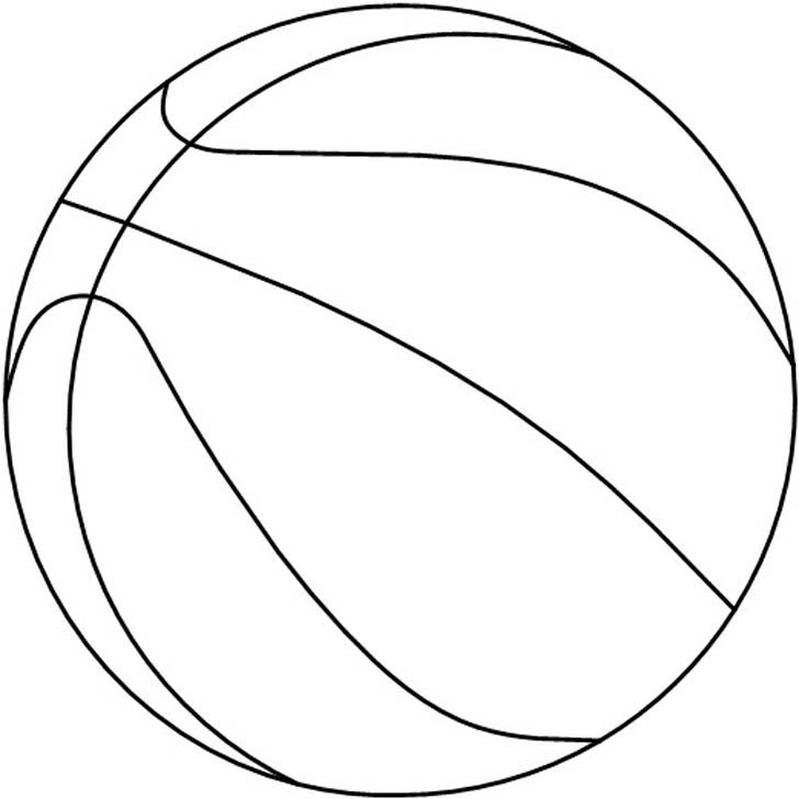 Мяч раскраска