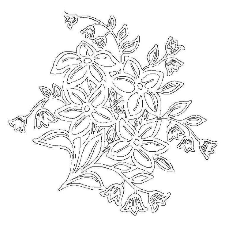 Вытанка цветы