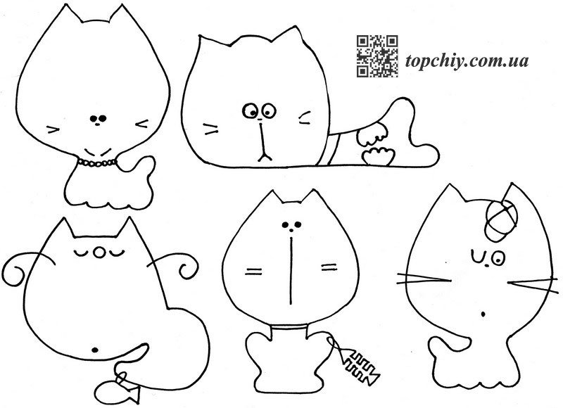 Фетровые игрушки выкройки