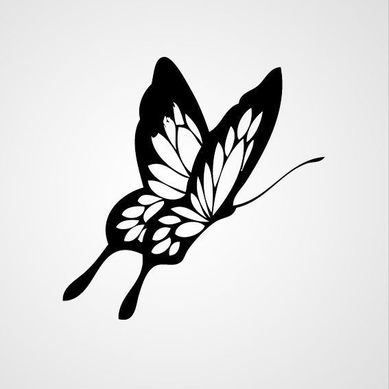 Бабочка эскиз