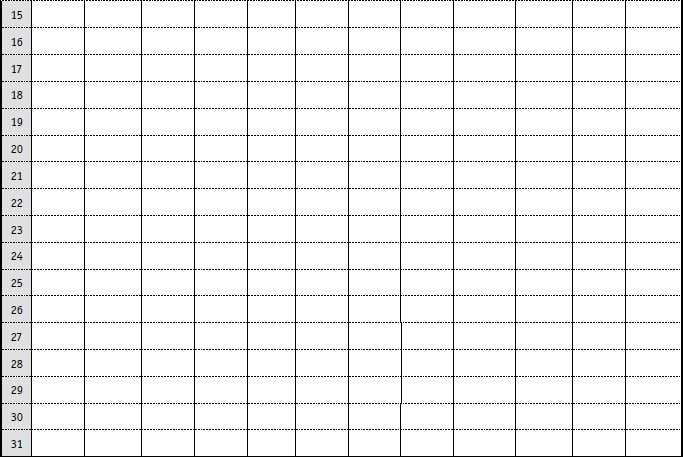 Таблица пустая 3 столбца