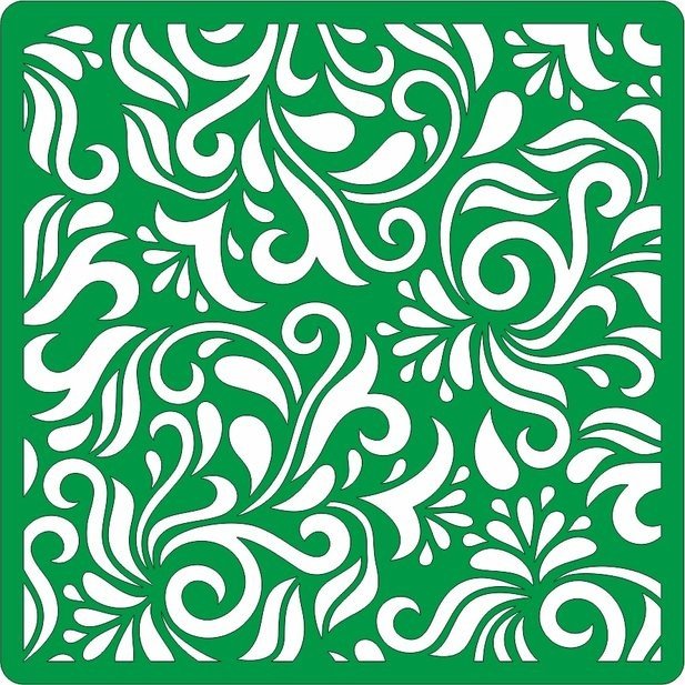 Трафарет на клеевой основе