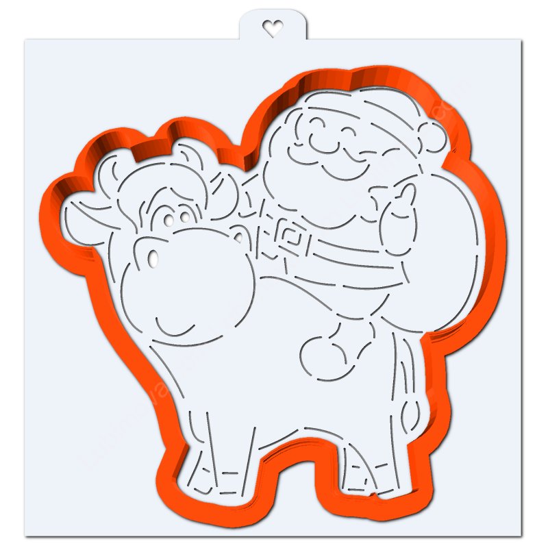 Формы для пряников с трафаретами