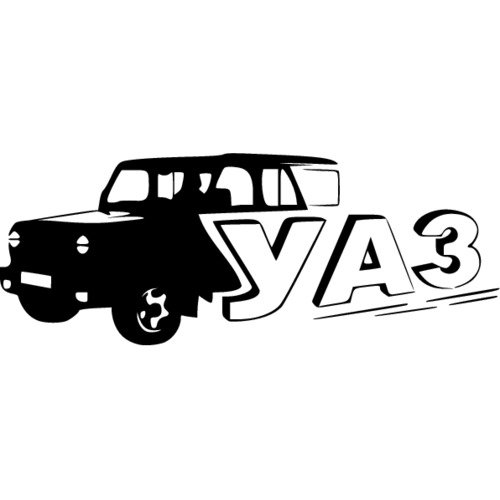 Наклейка УАЗ "Патриот"