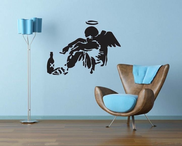 Стиль Бэнкси в интерьере