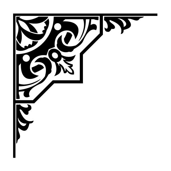 Трафарет угловой