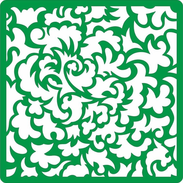 Трафарет на клеевой основе