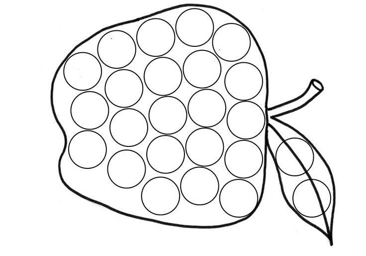 Трафареты для рисования пальчиковыми красками