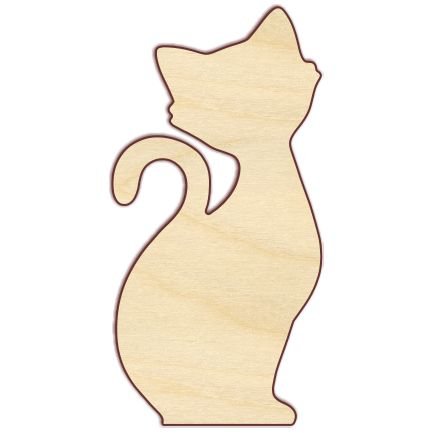 Кошка из фанеры