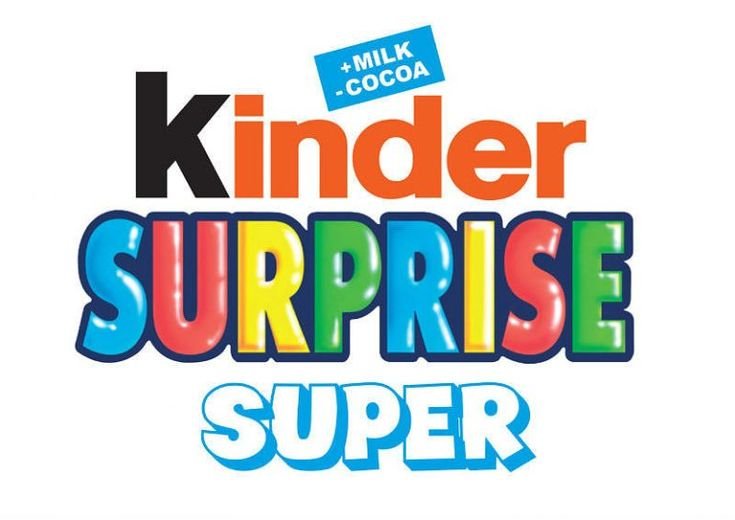Kinder сюрприз надпись