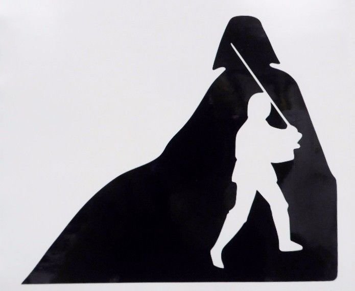 Звездные войны силуэт