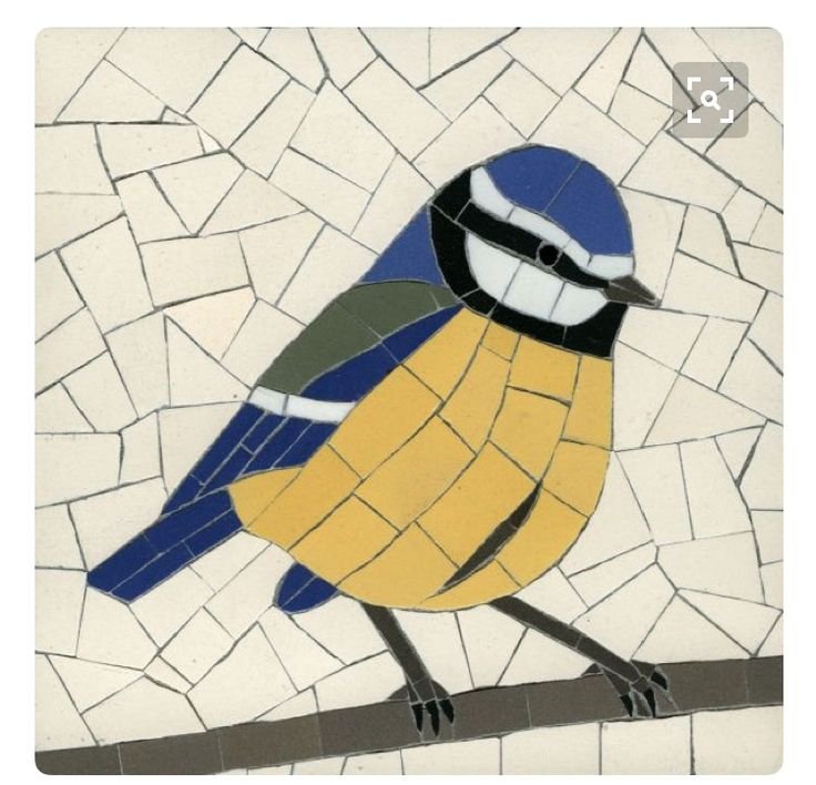 Мозаика "птицы"