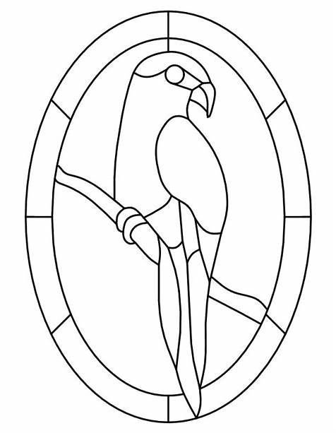 Витраж рисунок