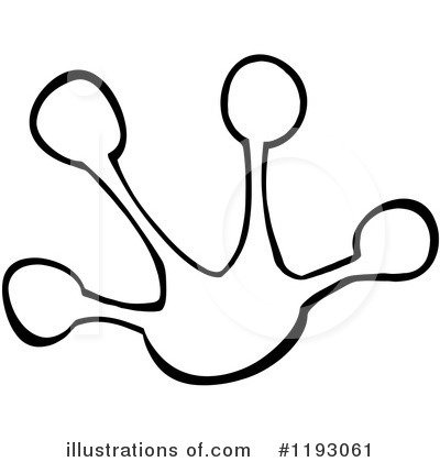 Шаблон лягушачьих лапок