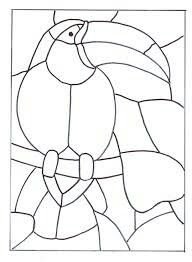 Витраж раскраска