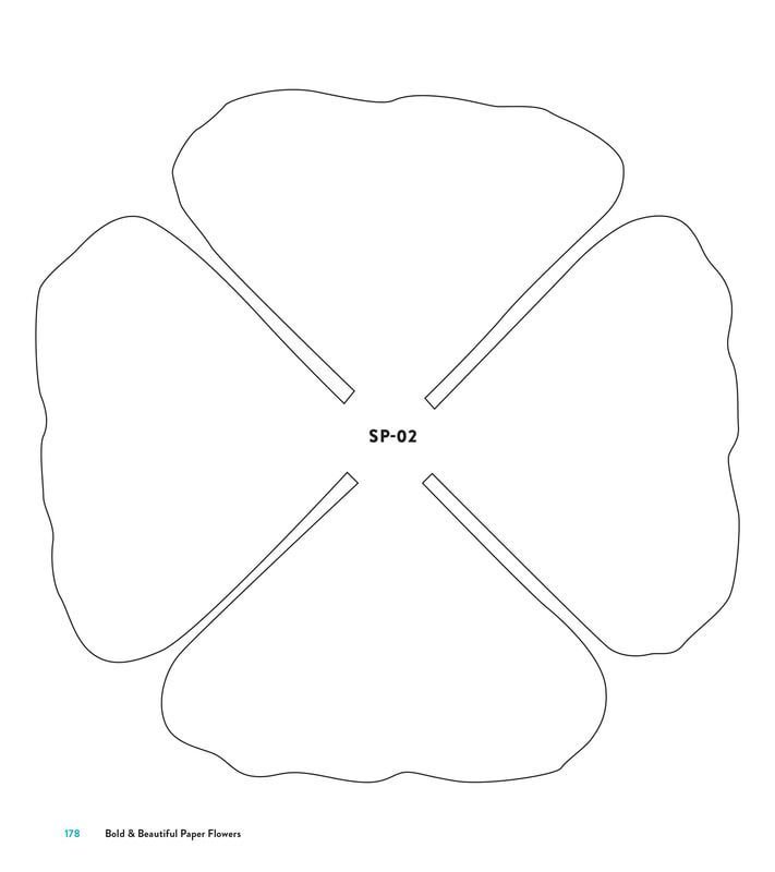 Лекало для бумажных цветов
