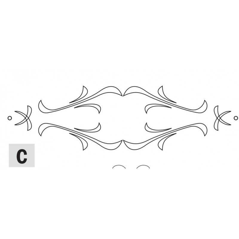 Трафареты узоров для фрезерования