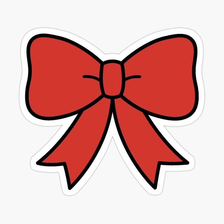 Бантик рисунок