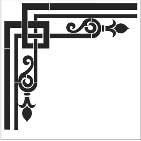 Угловые узоры и орнаменты