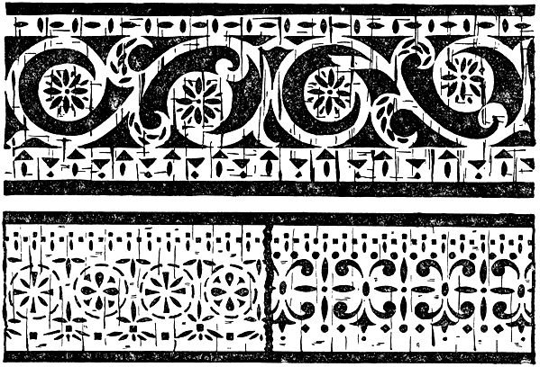 Прорезная береста узоры