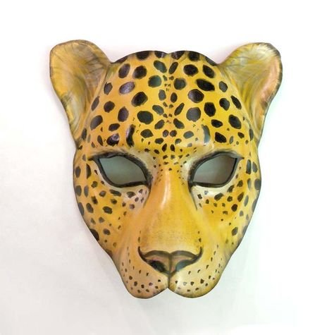 Леопард маска для детей