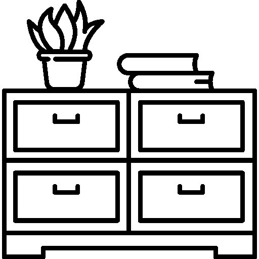 Комод силуэт