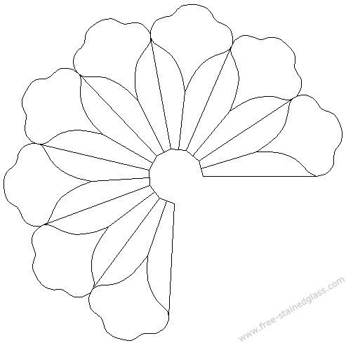 Торшер трафарет