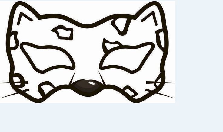 Трафарет - маска