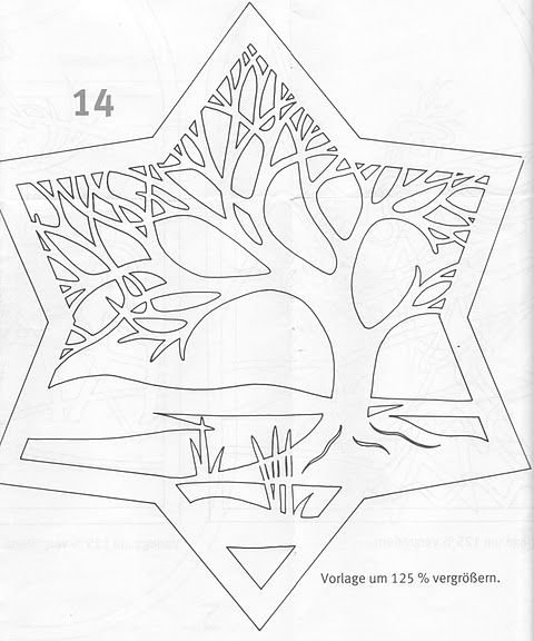 Вытынанки объемные