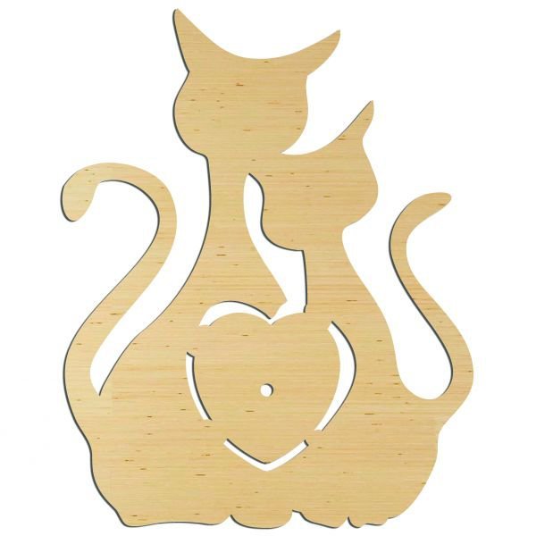 Котик из фанеры