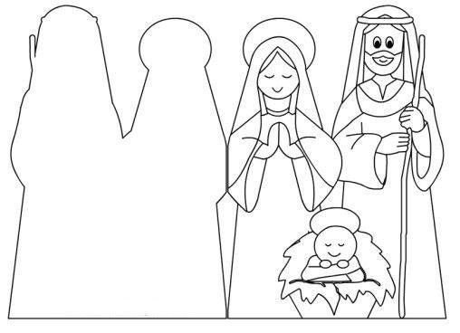 Вертеп из бумаги