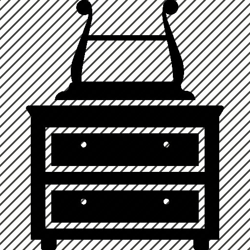 Комод силуэт