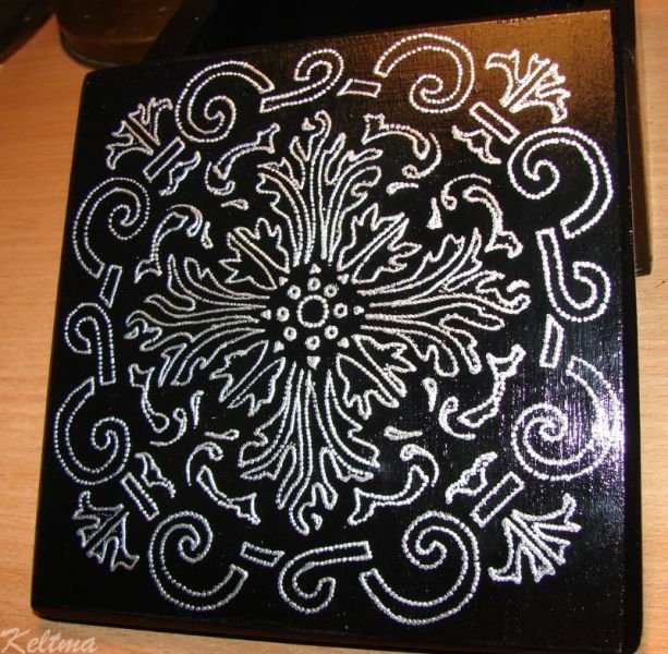 Трафареты для росписи шкатулок