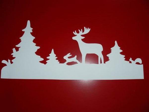 Украсить подоконник к новому году