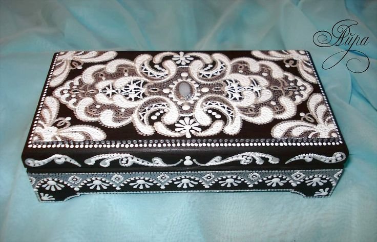 Шкатулка роспись