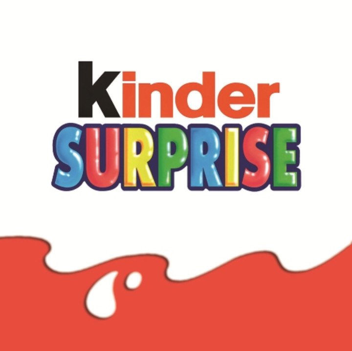 Киндер сюрприз надпись