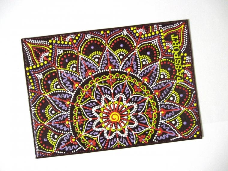 Элементы точечной росписи контурами