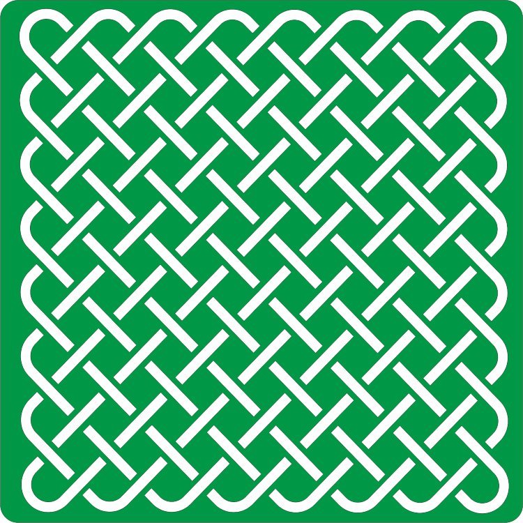 Орнамент плетенка