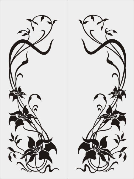 Трафарет для пескоструя