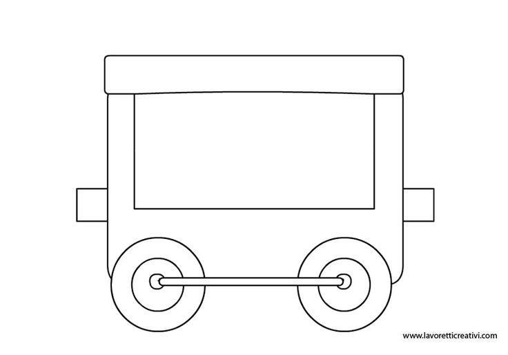 Вагончик для раскрашивания
