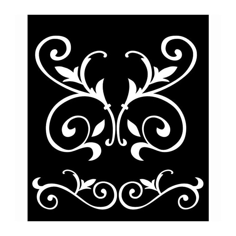 Трафаретный орнамент