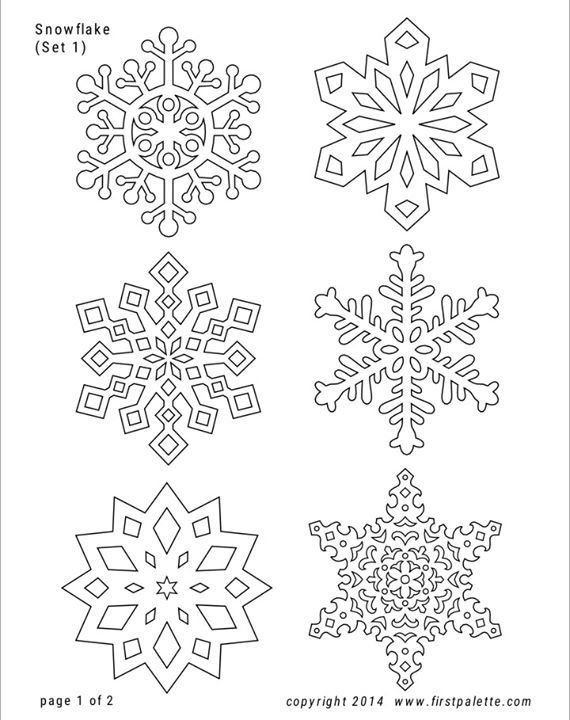 Вытынанки на окна новогодние снежинки