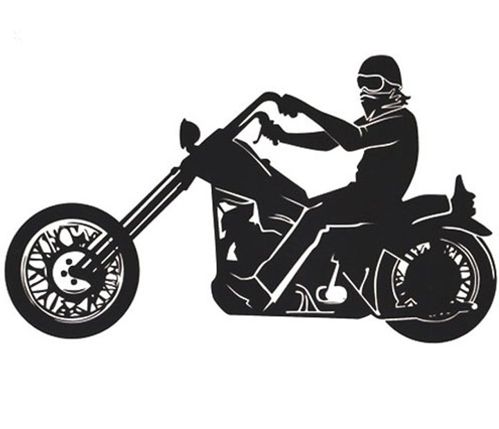 Силуэт мотоцикла