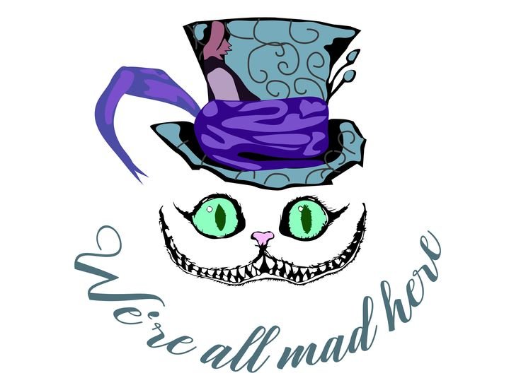 Алиса в стране чудес улыбка Чеширского кота