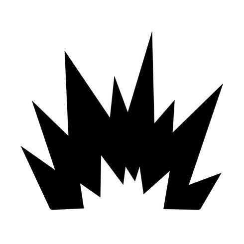 Значок взрыва